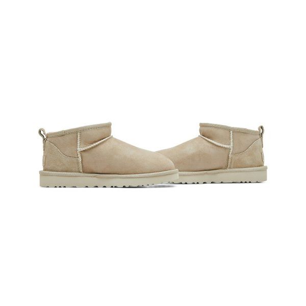 UGG Stivaletto Classico Ultra Mini Sabbia Sneakers da Donna Crema 1116109-SAN