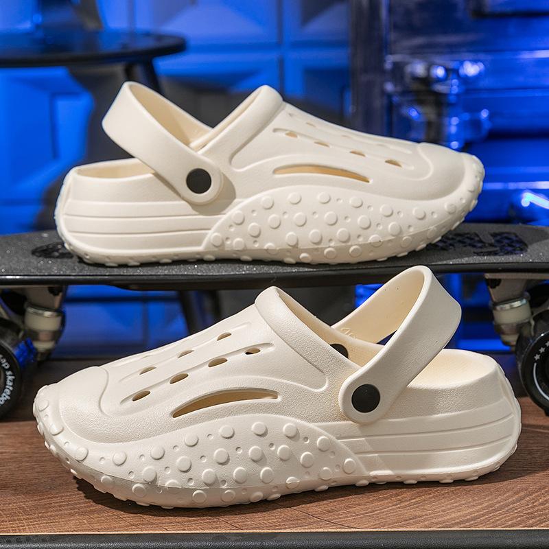 EVA Strandschuhe Rutschfeste Outdoor Herrensandalen Atmungsaktive Sportsandalen 40-41 weiß