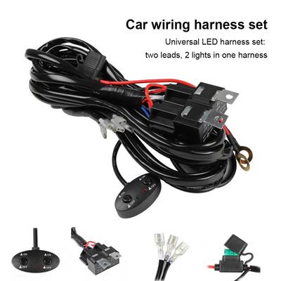 Autolicht Kabelbaum Kit 12V 40A Relais Steuerschalter Ersatzteile