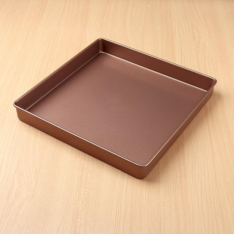 ZISIZ 28x28 Antihaft-Kohlenstoffstahl-Kuchenrollen-Backform