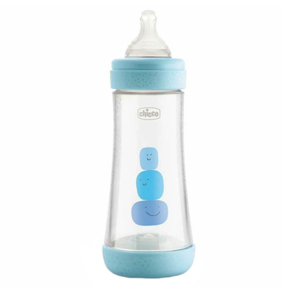 Chicco Perfect5 Silicone Bottle w/ Fast Flow 4m+ 300mL