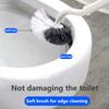 S-shaped Elbow Toilet Brush Can Be Hung Without Dead Corners, Bathroom Cleaning Brush With Soft Bristles And Long Handle, Toilet Cleaning Tool