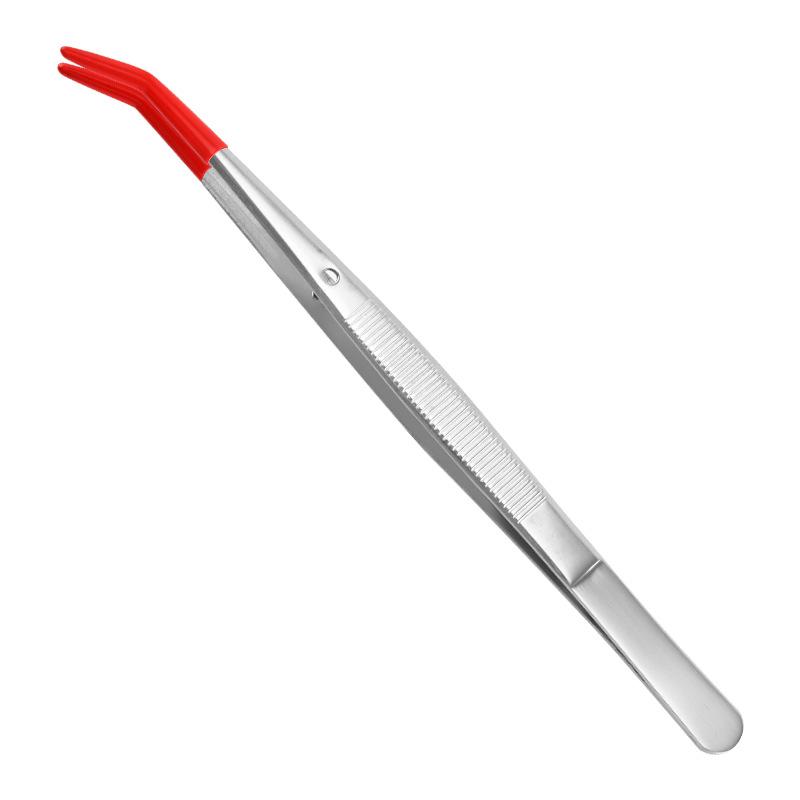 Curved Eyebrow Tweezers Super Hard Beauty Tweezers Stainless Steel Tweezers Pointed For Pet Grooming Eyebrow Trimming Eyelash