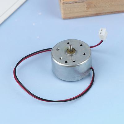 Motor Mini 300 Rf-300C Dc 1.5V -6V 7000Rpm Micro 24.4Mm Redondo Eixo Baixa Corrente Faça Você Mesmo Ventilador Energia Solar Modelo Brinquedo Hobby