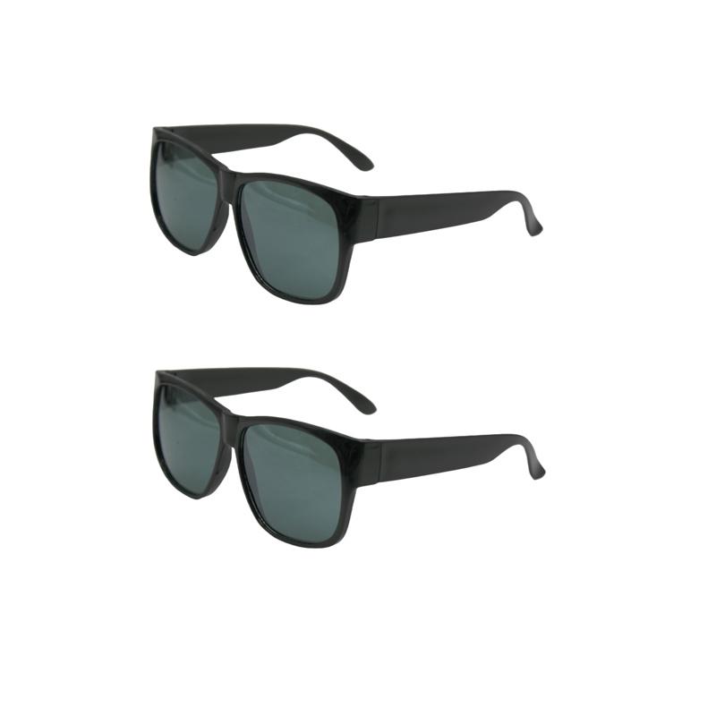 2pcs Welding Protective Goggles Chemical Goggles Black-framed Glasses Safety Protection Glasses Anti Welding Glasses Accessories