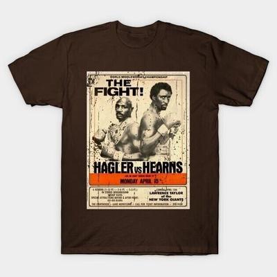 T-Shirt Marvin Hagler vs Hearns, t-shirt de sport, t-shirt vintage, t-shirt de boxe T-Shirt Unisexe
