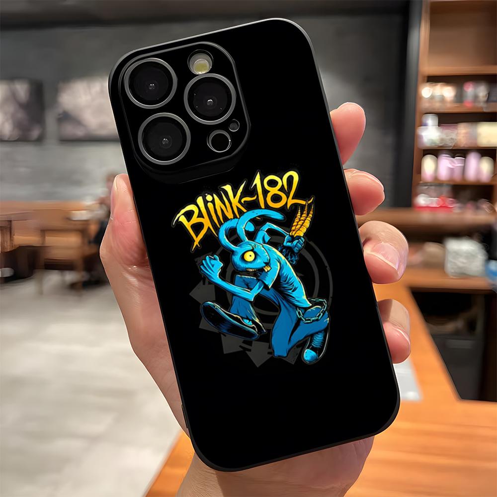 Fashion Blink 182 Phone Case For IPhone 17 Pro Max 15 Pro 16 14 Plus 12 13 Mini 11 Pro Shockproof Soft Cover