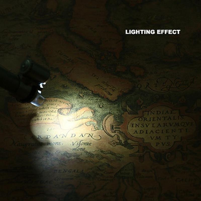 Pen Type Microscope Mini Magnifier Professional 100X Pocket Microscope Portable Adjustable Focusing High Presision