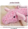 Large Strawberry Crimson Heart Sky Dragon Plush - Birthday Gift for Girls