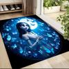 1Pc Ghostly Bride Butterflies Carpet Rug Customizable Soft Washable Antislip Home Living Room Sofa Mats Personalized Rug 0917156