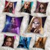 Horror M-M3GAN Megan Moive Pillow Case Pillow Case Living Room Sofa Cushion Cover Suitable For Home Bedroom Room Decoration
