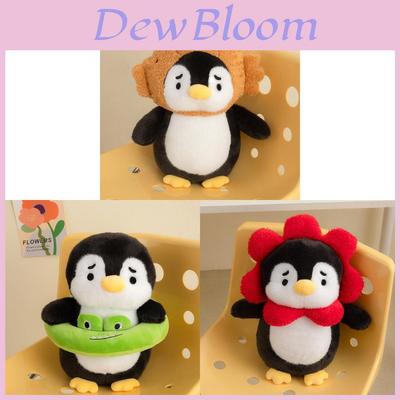 Plush Penguin Hat Toy With Soft Short Plush For Kids Play And Comfort