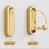 Concealed Folding Wall Hooks Heavy Duty Space Saving For Entryway Hanging Keys Bags Towels