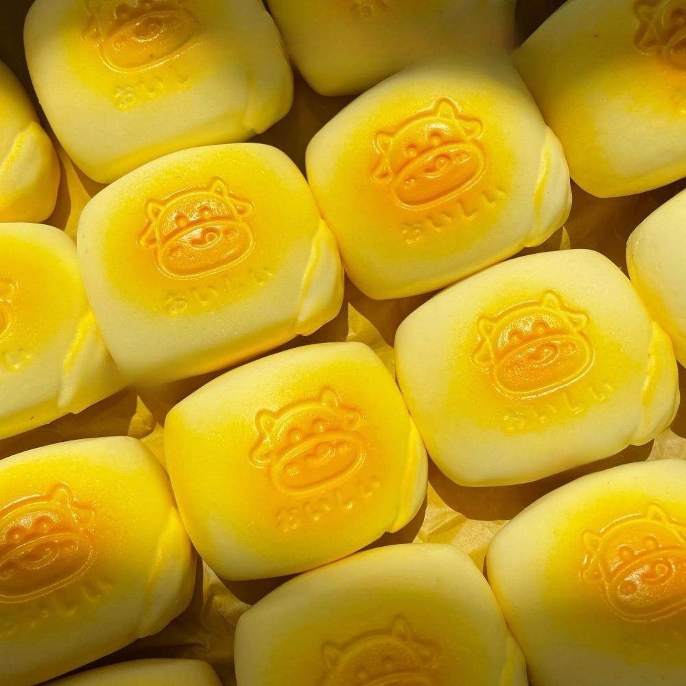 Taba Squishy Simulated Milk Cake Bread Squeeze Toy Super Soft Stress Relief Slow Rising Sensory Fidget Toys for Kids and Adults