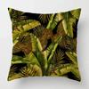 Nordic fall home decor autumn throw pillow case sofa Cushion cover modern 45x45cm 45*45 50x50 60x60cm 40*40cm green leaf plant