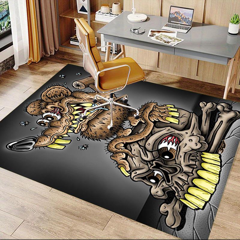 Madness Attic Carpet For Playroom Bedroom Living Room Sofa Home Decorkids Game Area Rug Nonslip Floor Mat