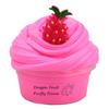 Fluffy Butter Slime Beautiful Comfortable Touch Ideal Gift Stress Relief Fruit Cherry Toy