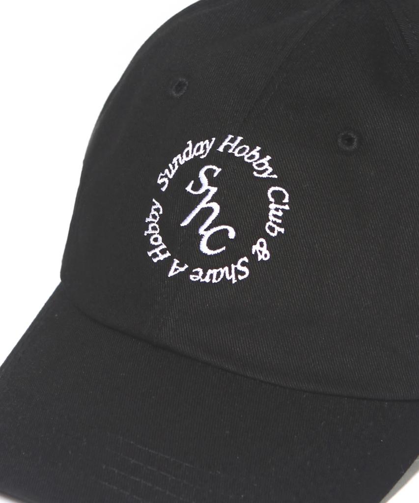 SUNDAY HOBBY CLUB Shc Circle Logo Curve Cap - Black