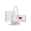 Miss Kung Denim Crossbody Bags Small Women's White 2306MK2219