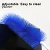 Furniture Safe Duster 3/6Pcs Bendable Microfiber Head Cleaning Brush, Ceiling Fan Cleaner with Flexible Dusting Brush Head, for Fans Blinds