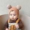Warm Baby Hat Ear Protection Hats Ball Decoration Comfortable Kids Hats