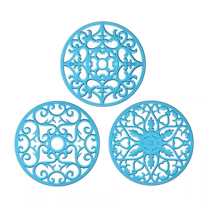 

Silicone Heat Resistant Trivet Set