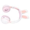 Hasenohren Bluetooth 5.0 Kopfhörer Faltbares Kinder-Wireless-Headset mit LED-Farblicht für PC Tablet Online-Lernen