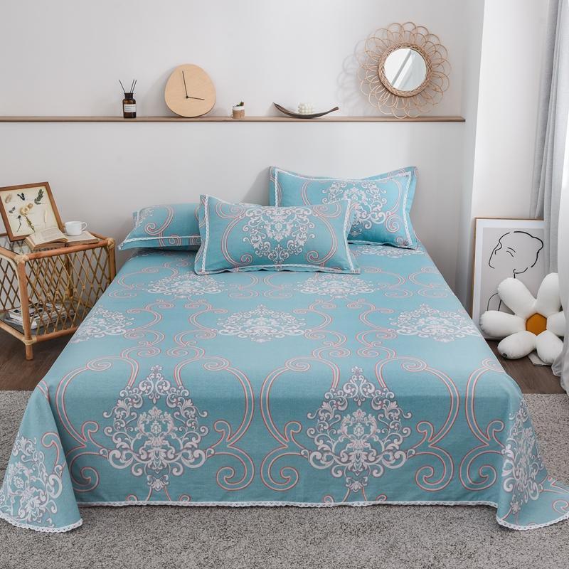 

Luomeng Pure Cotton European Floral 3-Piece Quilt Set