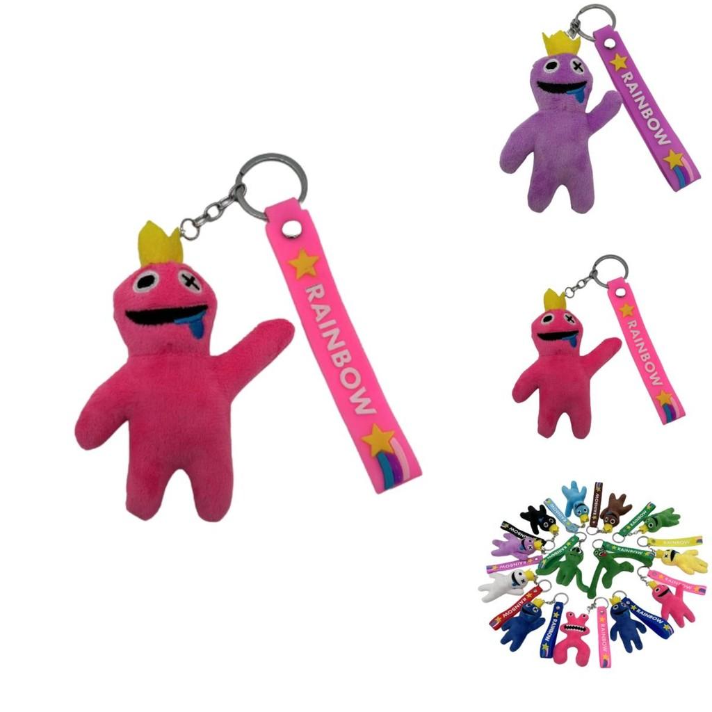 Cuddly Roblox Rainbow Friends Plush Toy Pendant Keychain