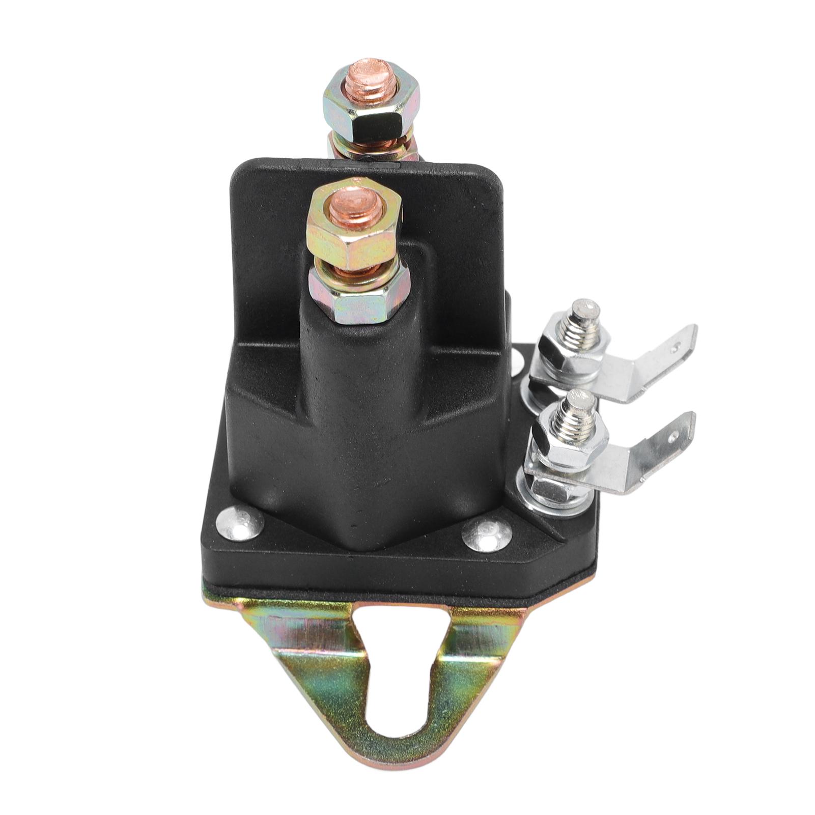 

435 103 Starter Solenoid 4 Pole 12V DC Brass Lawn Mower Starter Solenoid Relay Switch Replaces 110167 28 4210 435 099