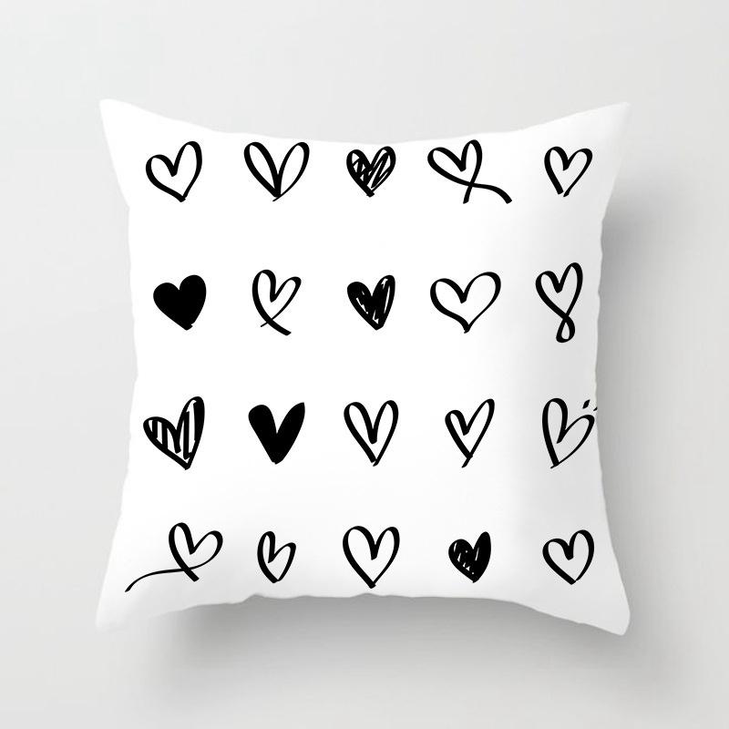 Pillowcase Geometric Throw Cushion Cover Popular Household  Supplies Modern Minimalist Sofa Pillow Cases
