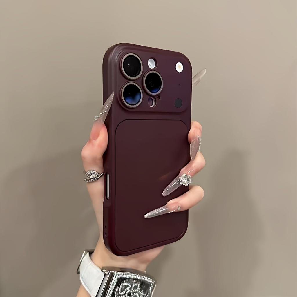 Capa Fosca 2 EM 1 Para iPhone 17 Air 16 15 14 Plus 13 12 11 Pro Max Armadura de Proteção de Lente Mudança Instantânea para 17 Capas