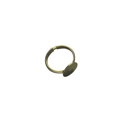 Ring To Decorate with Washer, 12 Mm Bulk, Gold