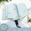 Cute Folding Umbrella for Girls with Black Coating for Sun Protection and Uv Protection, Manual and Fully Automatic, Dual-Use for Sun and Rain