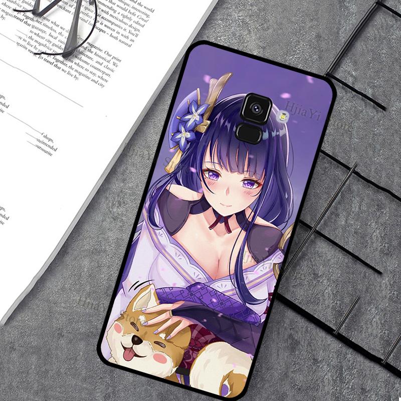 Genshin Impact Raiden Shogun Baal Case For Samsung J3 J5 J7 J1 A3 A5 2016 2017 J4 J6 J8 A7 A9 A6 A8 Plus 2018 Coque Fundas
