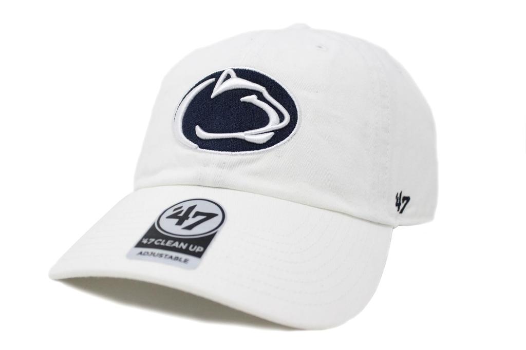[Forty Seven Brand] Cap 47 CLEAN UP Pennsylvania State University NittanyLons NCAA College WHITE