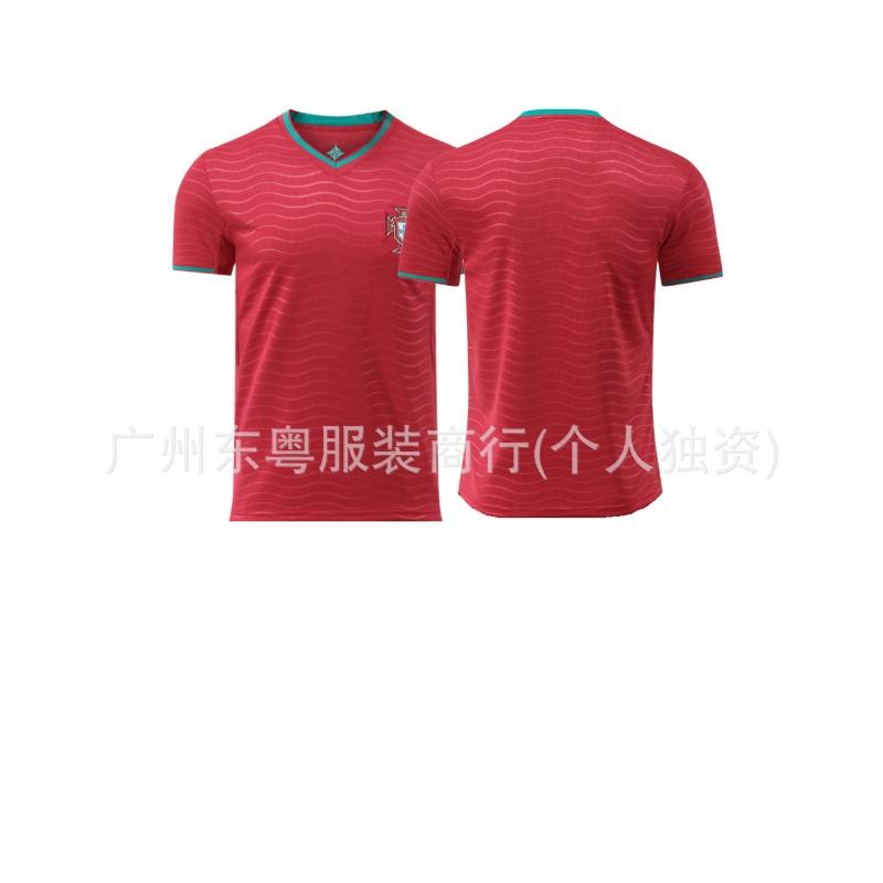 New Bar West Argentina Portugal Teeth France Belgium Jersey Adult Football Suit Club Short Sleeve T-Shirt