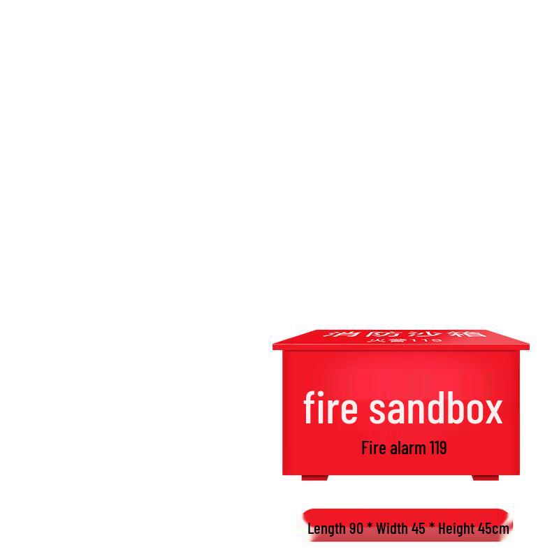 Miling Emergency Foot-Operated Sand Box 900x450x450mm