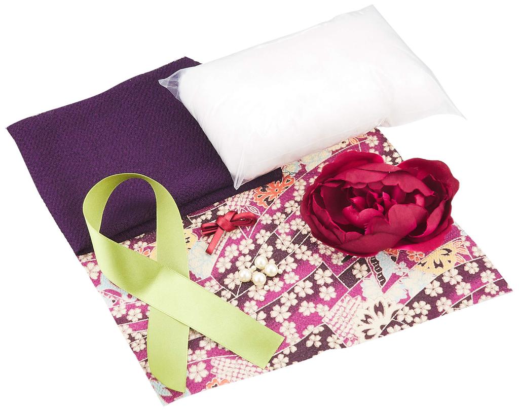 Clover Japanese Modern Ring Pillow Making Kit - Cherry Blossoms