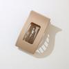 Leopard Print Square Back of The Head Hair Clip Simple and Versatile Fashion Shark Clip Hair Accessories