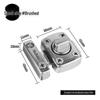 Home Bedroom Anti-theft Rotating Door Knob Bolt - Hole-Free, Fits Left/Right Hinges
