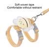 Little Bee Cat Dog Traction Rope Adjustable Double Layer Pet Safety Rope Pet Outdoor Walking Towing Rope Pet Products