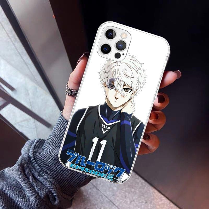 

Blue Lock Nagi Seishiro Phone Case For iPhone 17 Air 11 13 Mini 14 15 Plus 16 12 Pro Max 16E SE 7 8 Pattern Soft TPU Back Cover iPhone 16 Pro