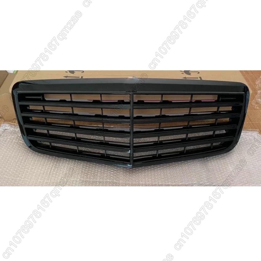 Front Inlet Grille Bumper Grill For Mercedes W211 E-Class E280 E320 E350 E400 E500 AMG Saloon 2006-2009 Grid Tuning Accessories