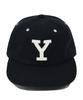 Cappello con cinturino in lana e pelle YALE_Blu Navy