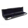 Black Leather Hard Flute Case for Woodwind Instruments A'sTool 16-Hole
