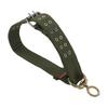 Cow Collar Adjustable 4 Layer Canvas Calf Collar with 2 Rows Metal Buckle for Horse Sheep Cattle