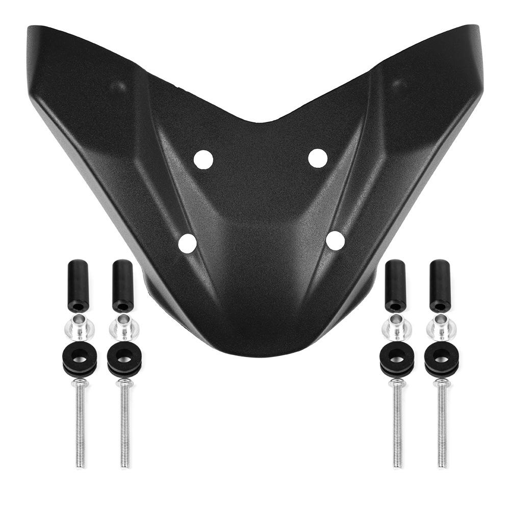 For BMW S1000XR S1000 XR 2020-2023 Front Lip Shell Motorcycle Fender Beak Fairing Extension Wheel Extender Cover Accessories