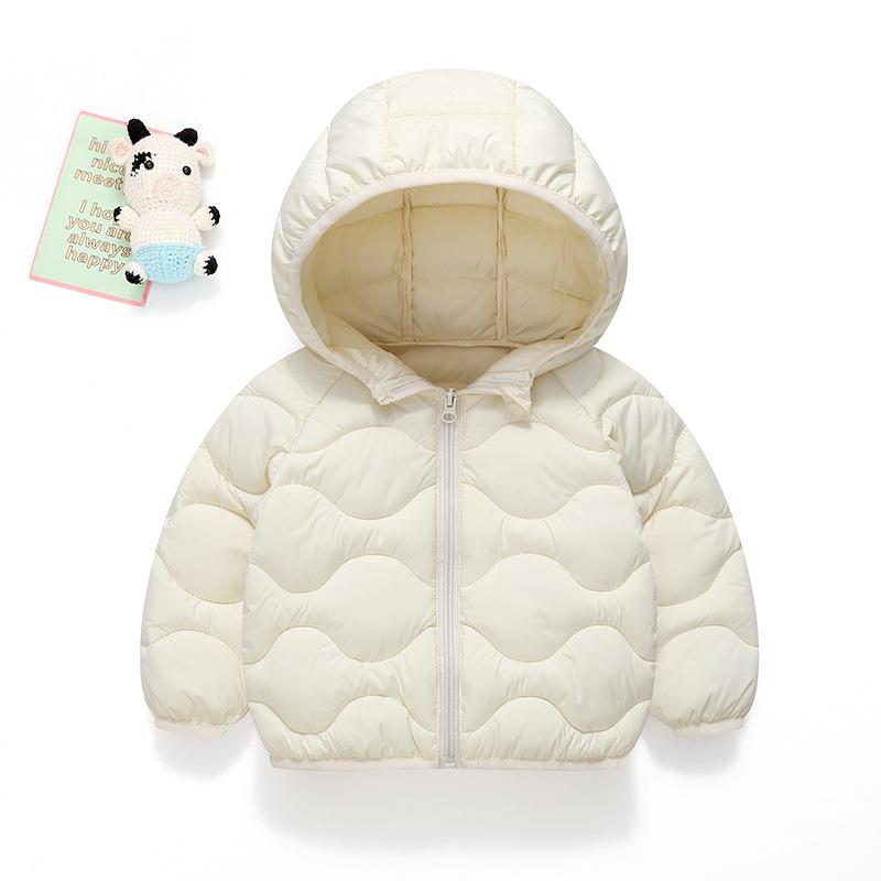Children's Lightweight Cotton Padded Jacket for Boys & Girls - Warm Outerwear for Toddlers, Young, & Older Kids.