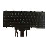 Replacement Keyboard US Layout for Latitude E5450 E7250 E7450 Black